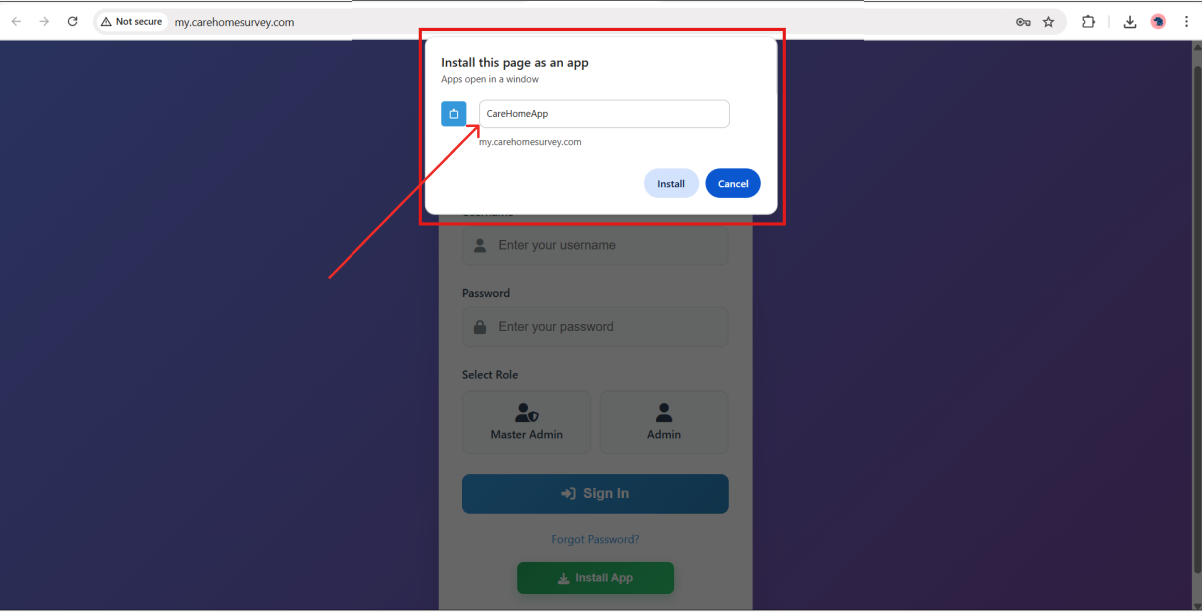 Step 4 - Name your app